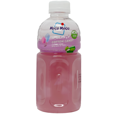 MOGU Cotton Candy Flavored Drink with Coconut Jelly 320ml-Alimentos-Asian Food-Akibara Xpress