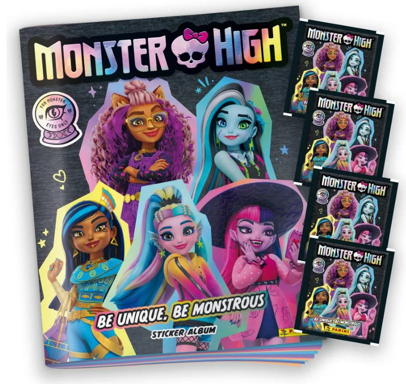 ALBUM + 4 SOBRES MONSTER HIGH