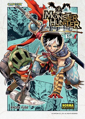 MONSTER HUNTER EPIC 01 EUROPA-Mangas Españoles-NORMA-Akibara Xpress