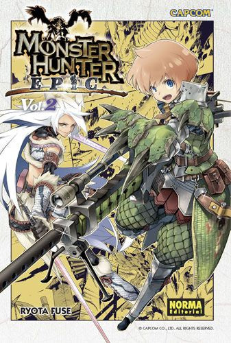 MONSTER HUNTER EPIC 02 EUROPA-Mangas Españoles-NORMA-Akibara Xpress