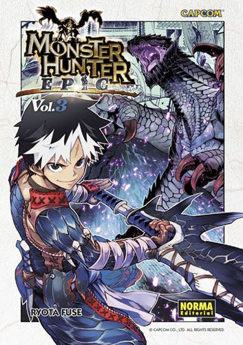 MONSTER HUNTER EPIC 03 EUROPA-Mangas Españoles-NORMA-Akibara Xpress