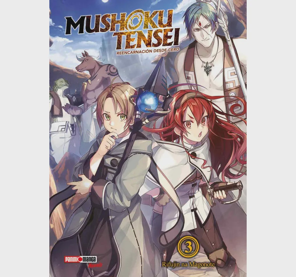 MUSHOKU TENSEI NOVELS N.3-Mangas Panini-PANINI-Akibara Xpress