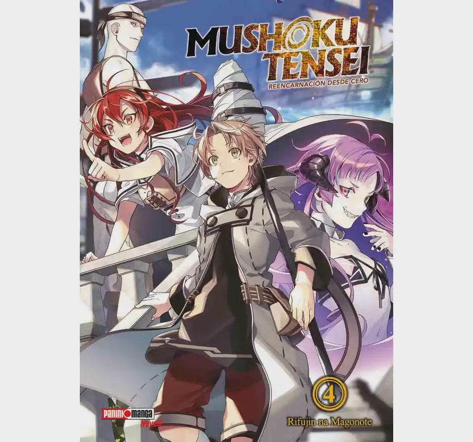 MUSHOKU TENSEI NOVELS N.4-Mangas Panini-PANINI-Akibara Xpress