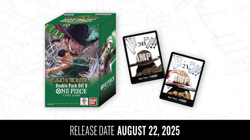 ONE PIECE TCG LEGACY OF THE MASTER DOUBLE PACK SET DP-08