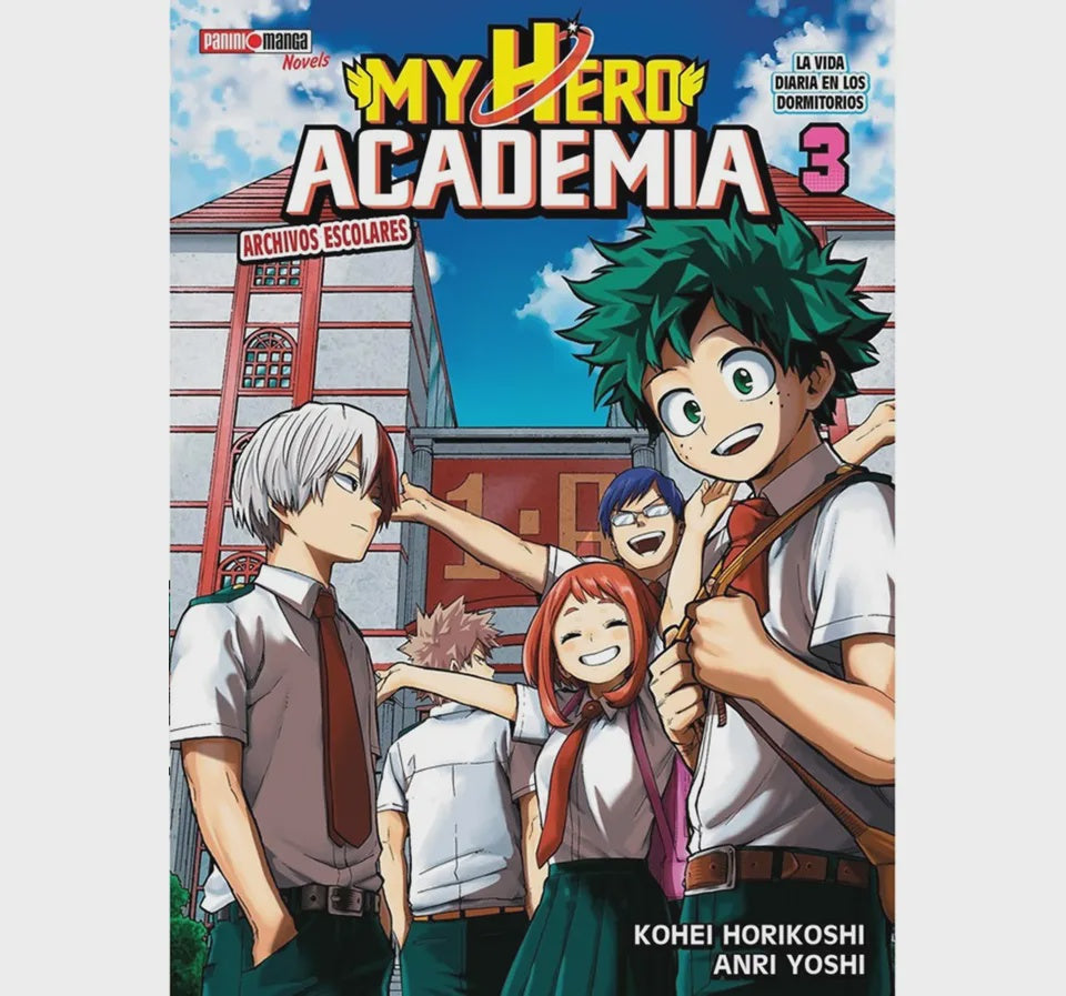 MY HERO ACADEMIA SCHOOL BRIEFS NOVELA N.3-Mangas Panini-PANINI-Akibara Xpress