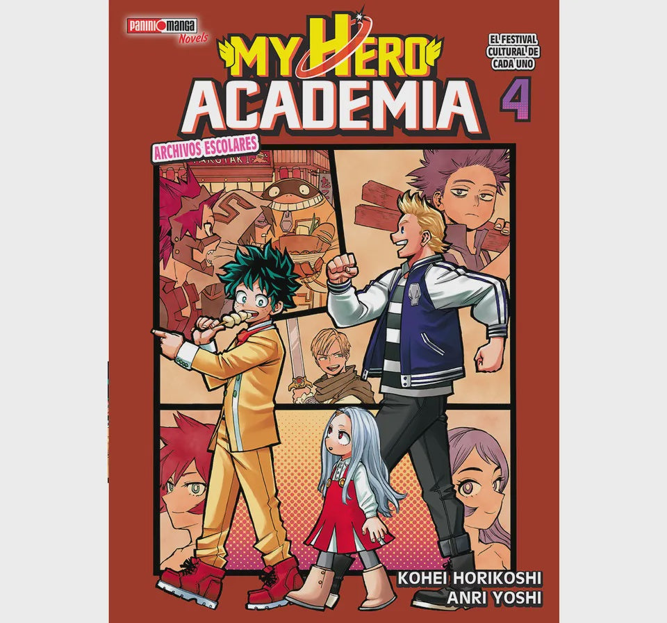 MY HERO ACADEMIA SCHOOL BRIEFS NOVELA N.4-Mangas Panini-PANINI-Akibara Xpress