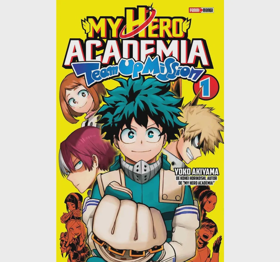 MY HERO ACADEMIA TEAM UP MISSION N.1-Mangas Panini-PANINI-Akibara Xpress