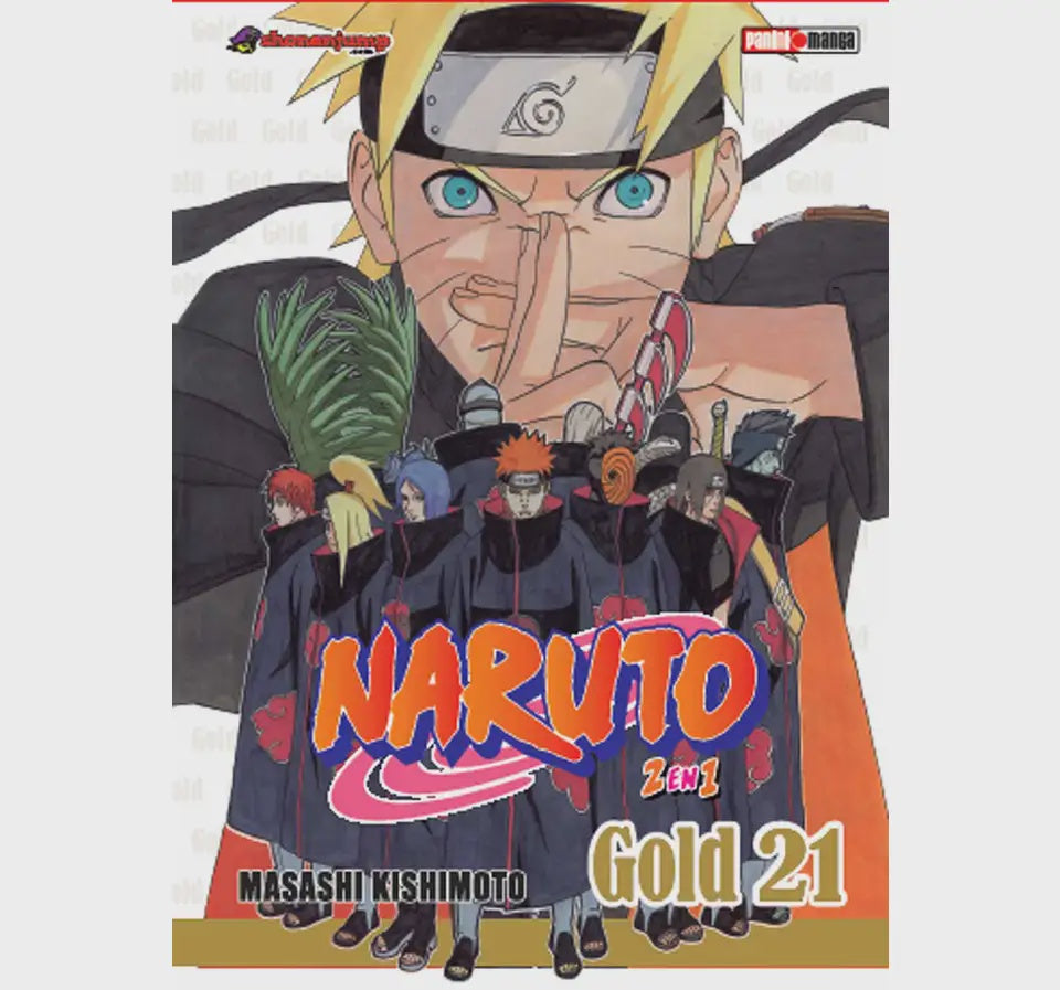 NARUTO GOLD EDITION N.21-Mangas Panini-PANINI-Akibara Xpress