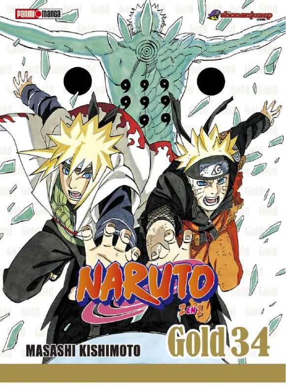 NARUTO GOLD EDITION N.34-Mangas Panini-PANINI-Akibara Xpress