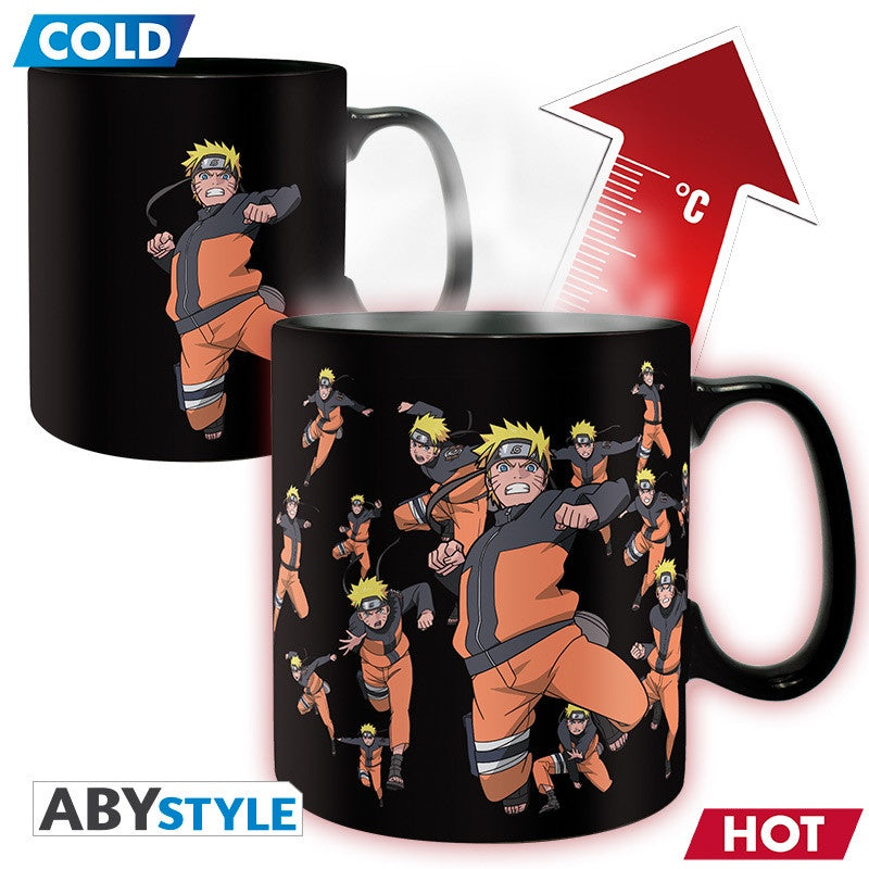 NARUTO SHIPPUDEN MUG HEATCHANGE 460 ML MULTICLONING