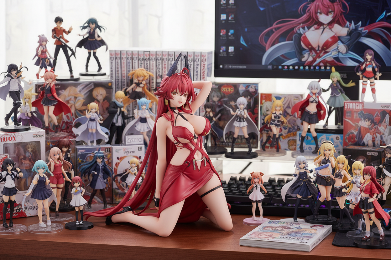 NOODLE STOPPER FIGURE RED HOOD NONSENSE RED-Figuras-FURYU-Akibara Xpress