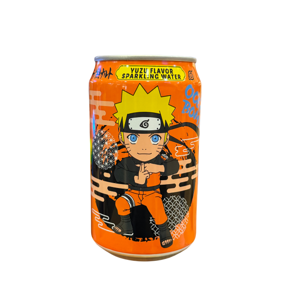 OCEAN BOMB Naruto Shippuden Yuzu Flavor Soda 330ml-Alimentos-Asian Food-Akibara Xpress