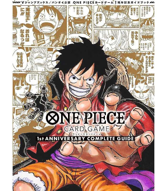 ONE PIECE CARD GAME 1ST ANNIVERSARY COMPLETE GUIDE JAPONES