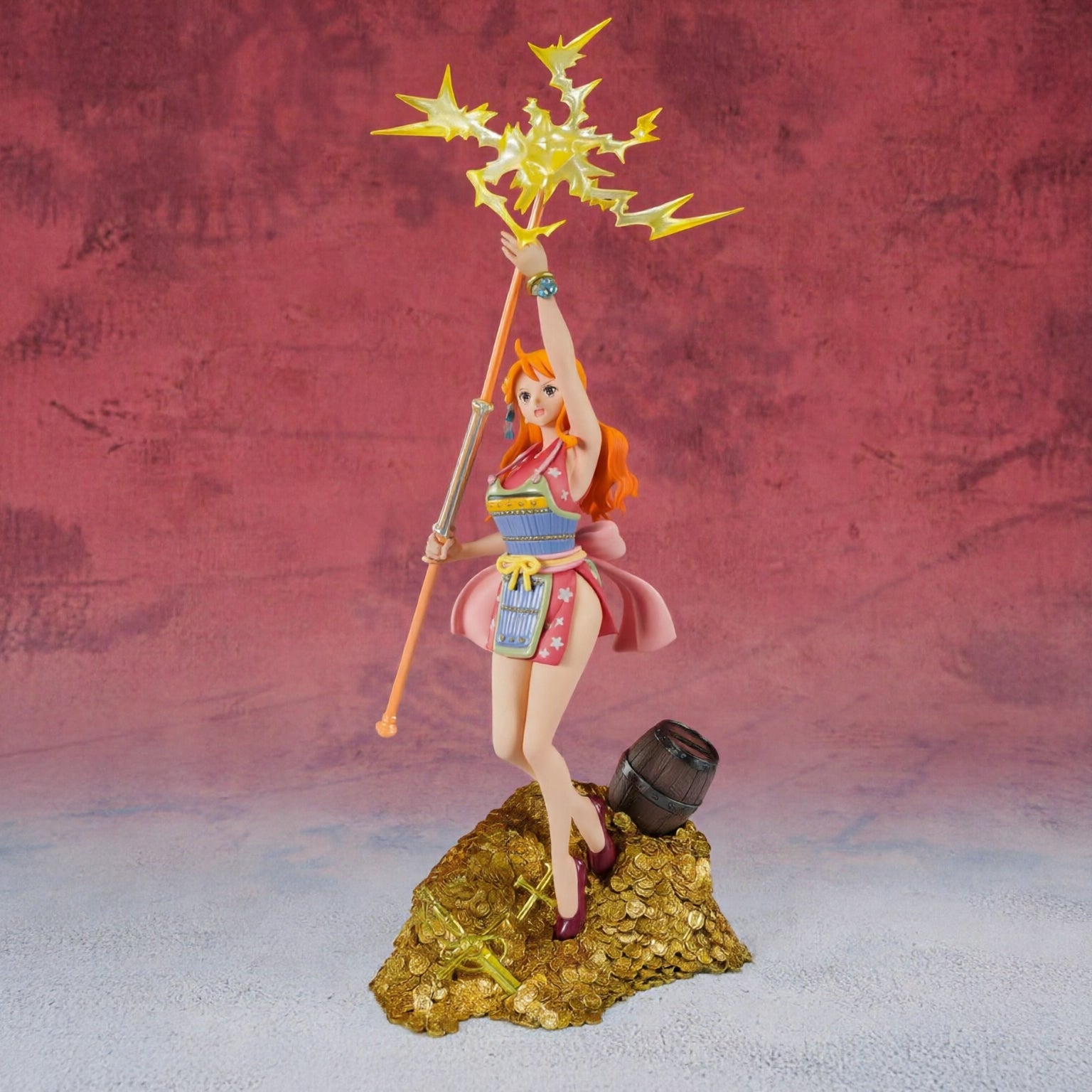 BANDAI One Piece FiguartsZERO Monkey D. Luffy (WT100 Commemorative: Daikaizoku Hyakkei)