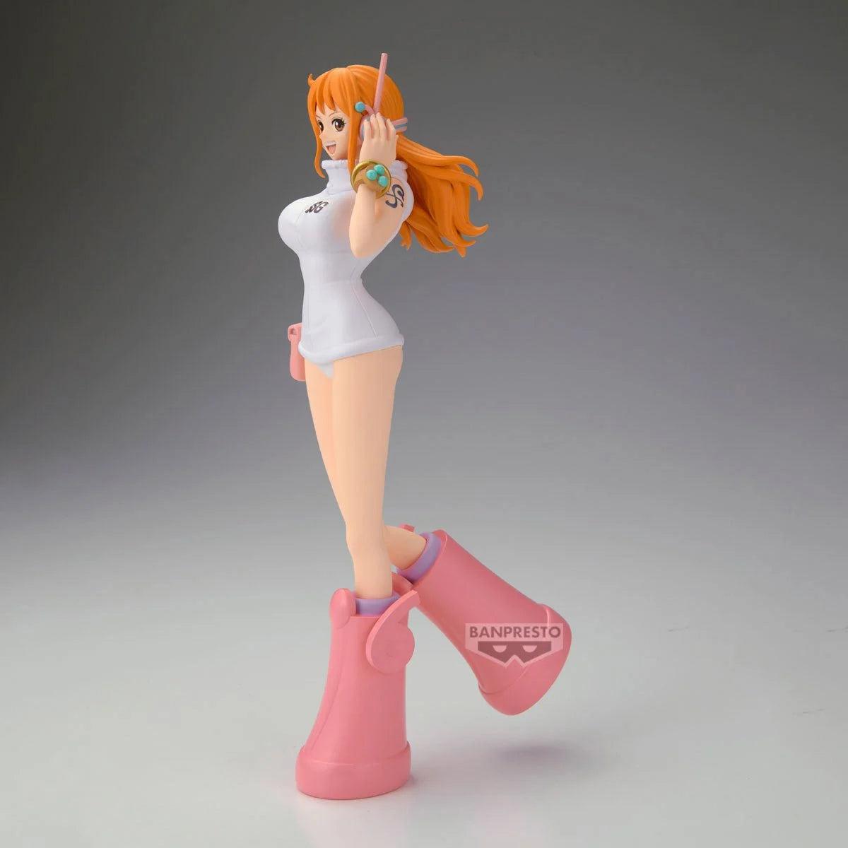 ONE PIECE GLITTER&GLAMOURS NAMI EGGHEAD STYLE-Figuras-BANPRESTO-Akibara Xpress