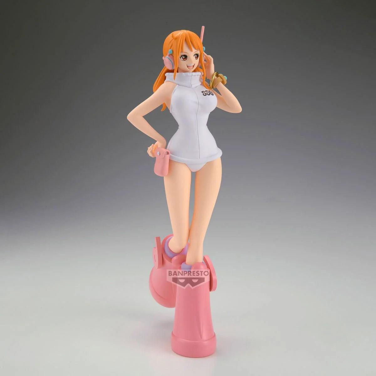 ONE PIECE GLITTER&GLAMOURS NAMI EGGHEAD STYLE-Figuras-BANPRESTO-Akibara Xpress