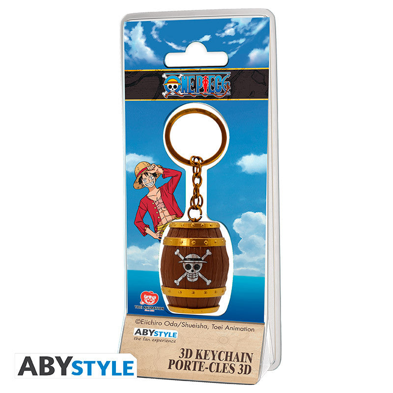 ONE PIECE LLAVERO 3D BARREL-Llaveros-ABYSTYLE-Akibara Xpress