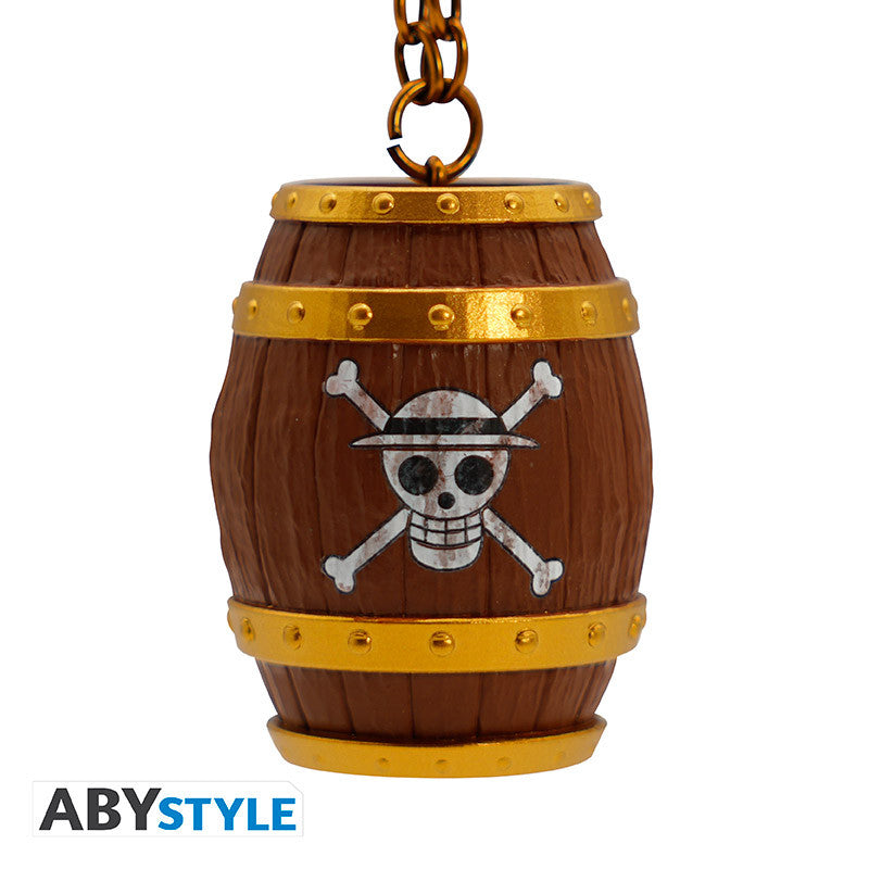 ONE PIECE LLAVERO 3D BARREL-Llaveros-ABYSTYLE-Akibara Xpress