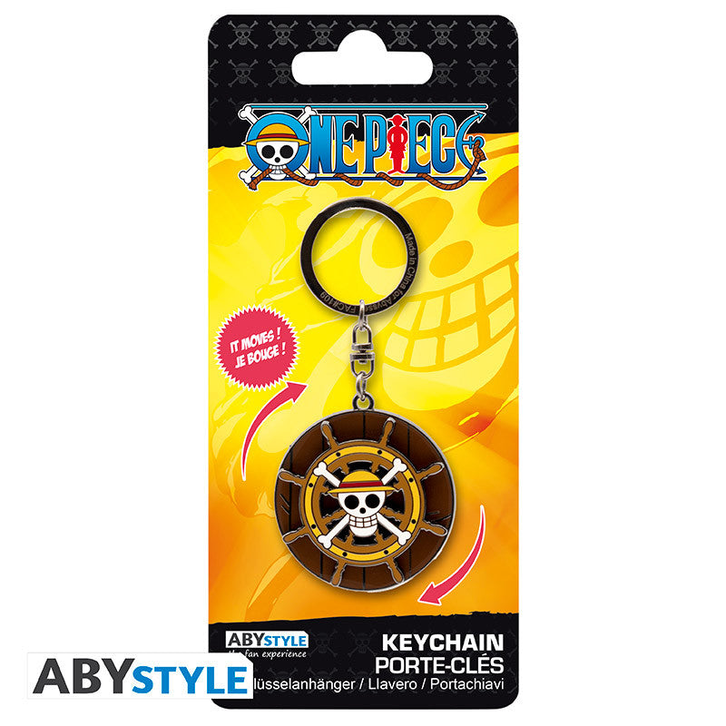 ONE PIECE LLAVERO THOUSAND SUNNY HELM-Llaveros-ABYSTYLE-Akibara Xpress