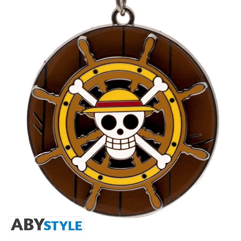 ONE PIECE LLAVERO THOUSAND SUNNY HELM-Llaveros-ABYSTYLE-Akibara Xpress