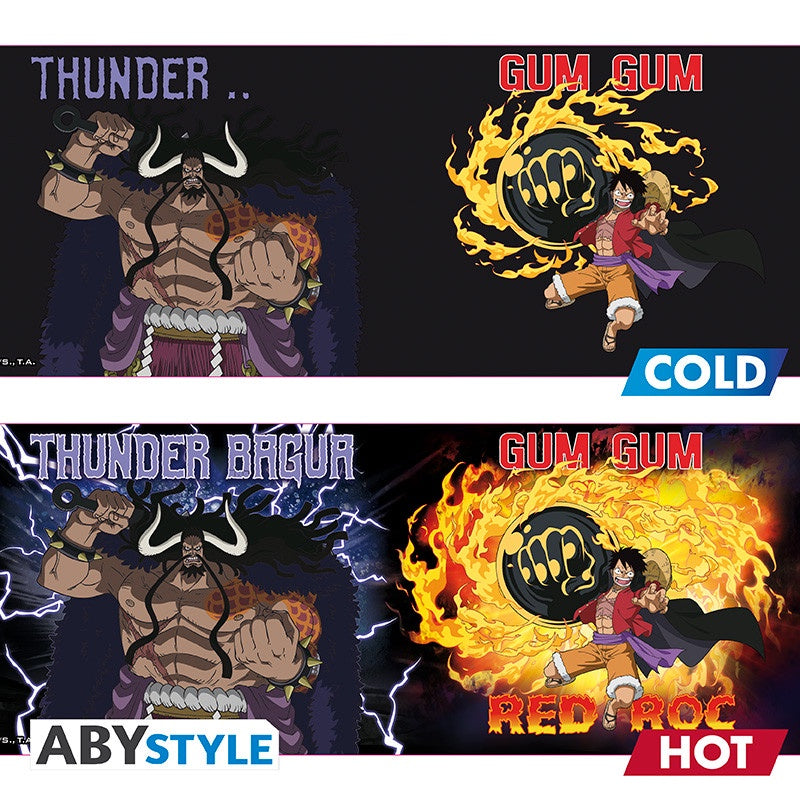ONE PIECE - Mug Heat Change - 460 ml -Luffy vs Kaidou