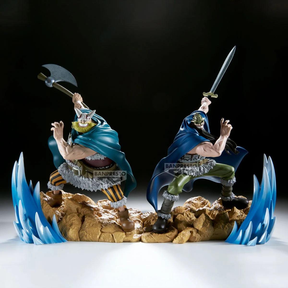 ONE PIECE SENKOZEKKEI BROGY-Figuras-BANPRESTO-Akibara Xpress
