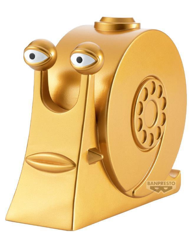 ONE PIECE SOFVIMATES ～GOLDEN TRANSPONDER SNAIL～-Figuras-BANPRESTO-Akibara Xpress