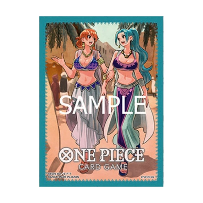 ONE PIECE TCG SLEEVES NAMI Y VIVI