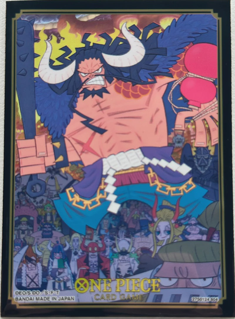 ONE PIECE TCG SLEEVES KAIDO-TCG-BANDAI-Akibara Xpress