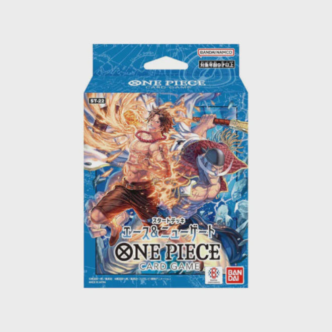 ONE PIECE TCG STARTER DECK ACE & NEWGATE ST-22-TCG-Juegos de Mesa-Akibara Xpress