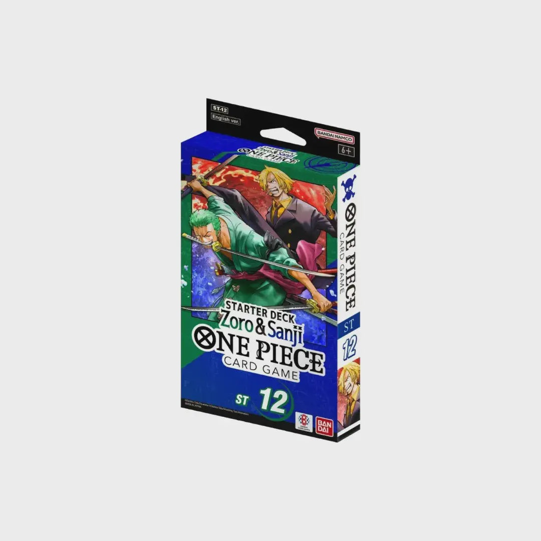 ONE PIECE TCG STARTER DECK ZORO & SANJI (ST-12)-TCG-BANDAI-Akibara Xpress