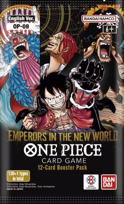 ONE PIECE TCG THE FOUR EMPERORS BOOSTER OP-09-TCG-BANDAI-Akibara Xpress