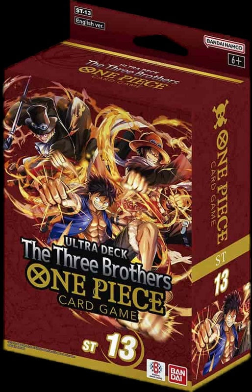 One Piece TCG: Ultra Deck - The Three Brothers-[ST-13]-TCG-BANDAI-Akibara Xpress