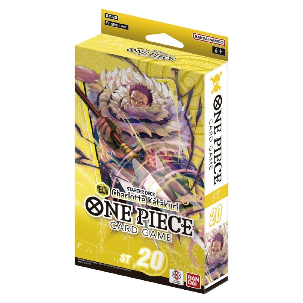ONE PIECE TCG YELLOW CHARLOTTE KATAKURI STARTER DECK (ST-20)-TCG-BANDAI-Akibara Xpress