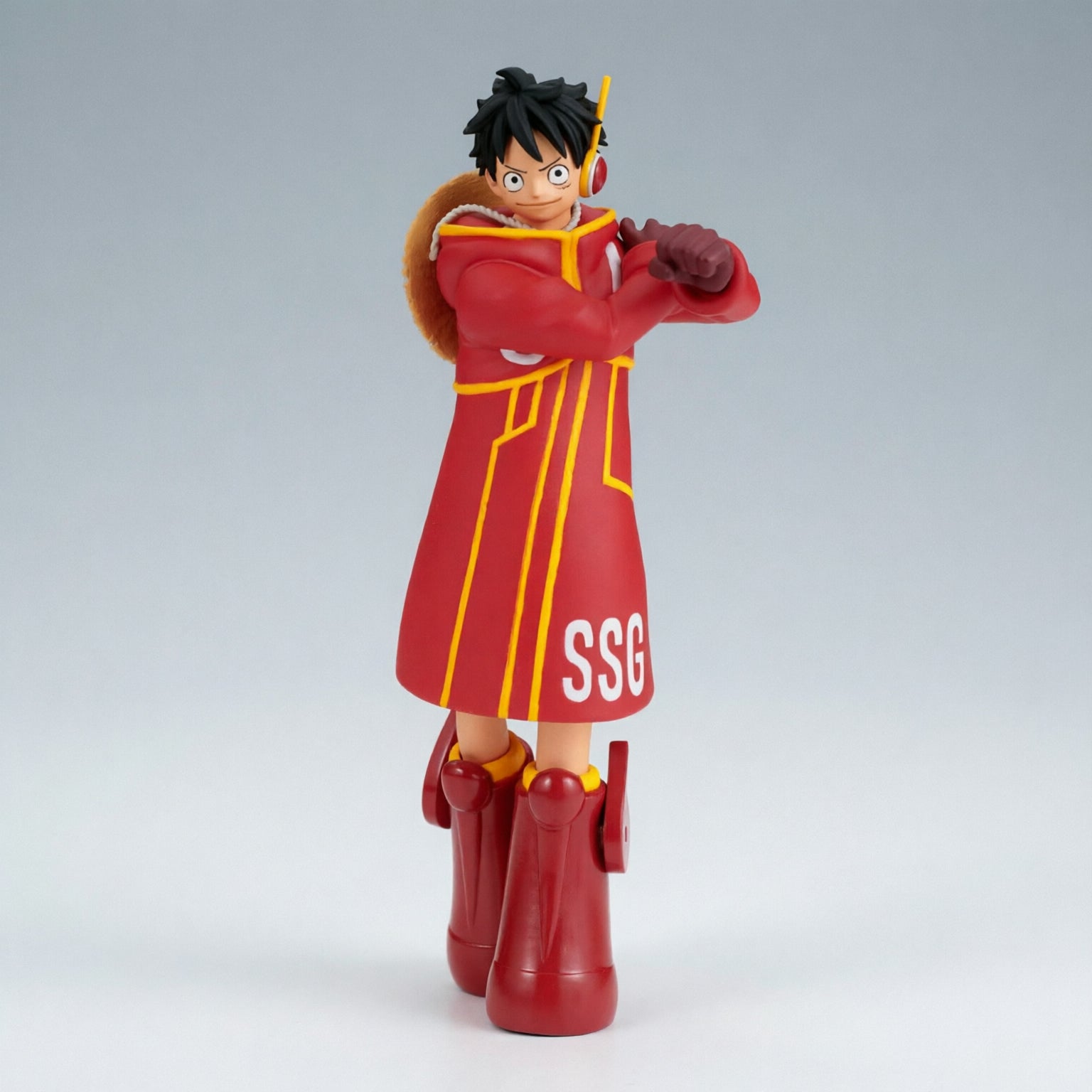ONE PIECE THE SHUKKO-MONKEY.D.LUFFY-VER.EGGHEAD-Figuras-BANPRESTO-Akibara Xpress