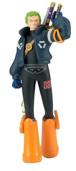 ONE PIECE THE SHUKKO -RORONOA ZORO- ver. EGGHEAD-Figuras-BANPRESTO-Akibara Xpress