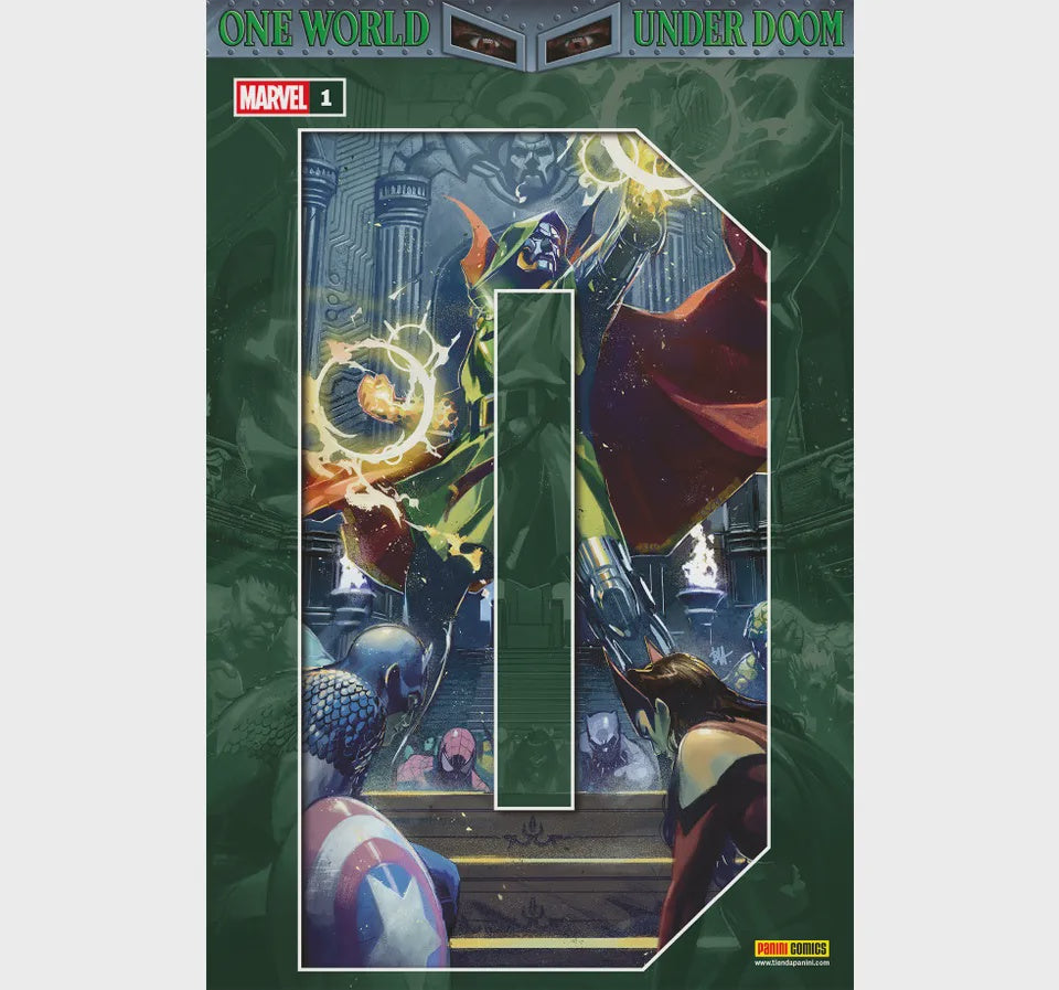 ONE WORLD UNDER DOOM #01 (VARIANTE CONNECTING)-Comics-PANINI-Akibara Xpress