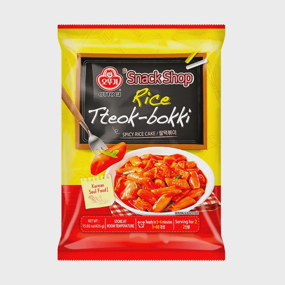 OTTOGI Rice Cake Spicy Flavor 426g-Alimentos-Asian Food-Akibara Xpress