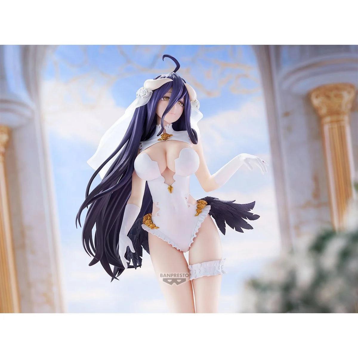OVERLORD GLITTER & GLAMOURS ALBEDO WEDDING VER-Figuras-BANPRESTO-Akibara Xpress