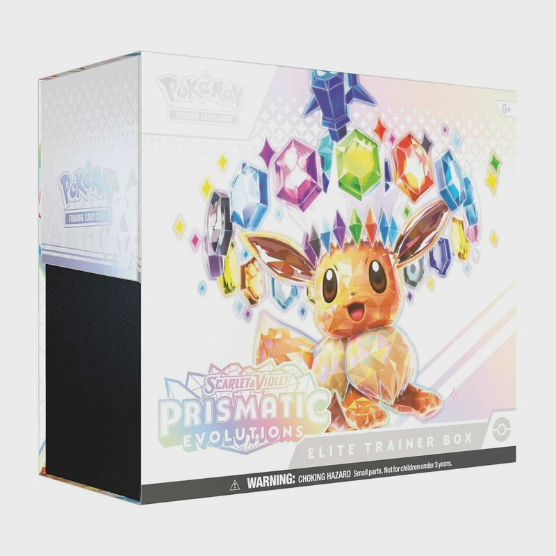 PREVENTA POKEMON TCG SCARLET & VIOLET 8.5 PRISMATIC EVOLUTIONS ELITE TRAINER BOX ESPANOL