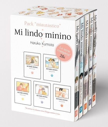 PACK MIAUTÁSTICO: COLECCIÓN COMPLETA DE MI LINDO MININO EUROPA