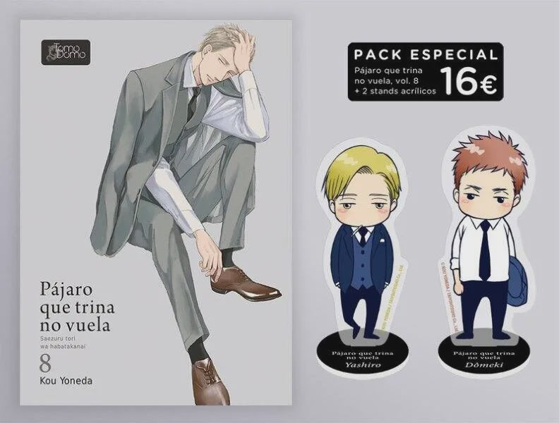 PÁJARO QUE TRINA NO VUELA 8 ED. ESPECIAL EUROPA-Mangas Españoles-TOMODOMO-Akibara Xpress