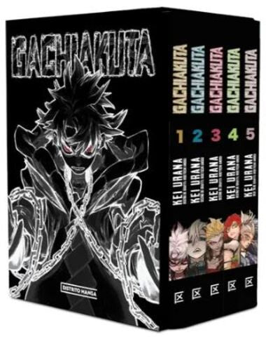 PAQUETE GACHIAKUTA-MANGAS NACIONALES-DISTRITO MANGA-Akibara Xpress