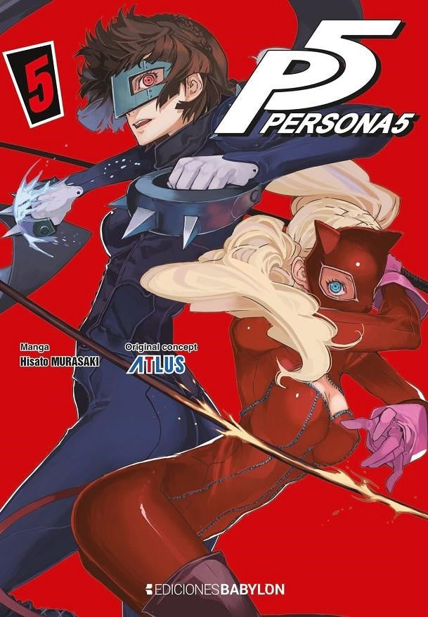 Persona 5 - 5 EUROPA-Mangas Españoles-EDICIONES BABYLON-Akibara Xpress