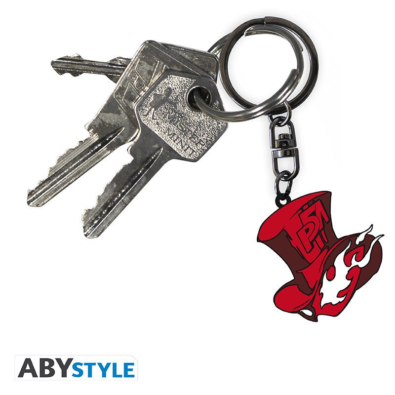 PERSONA 5 - PHANTOM THIEF LLAVERO DE METAL-Llaveros-ABYSTYLE-Akibara Xpress