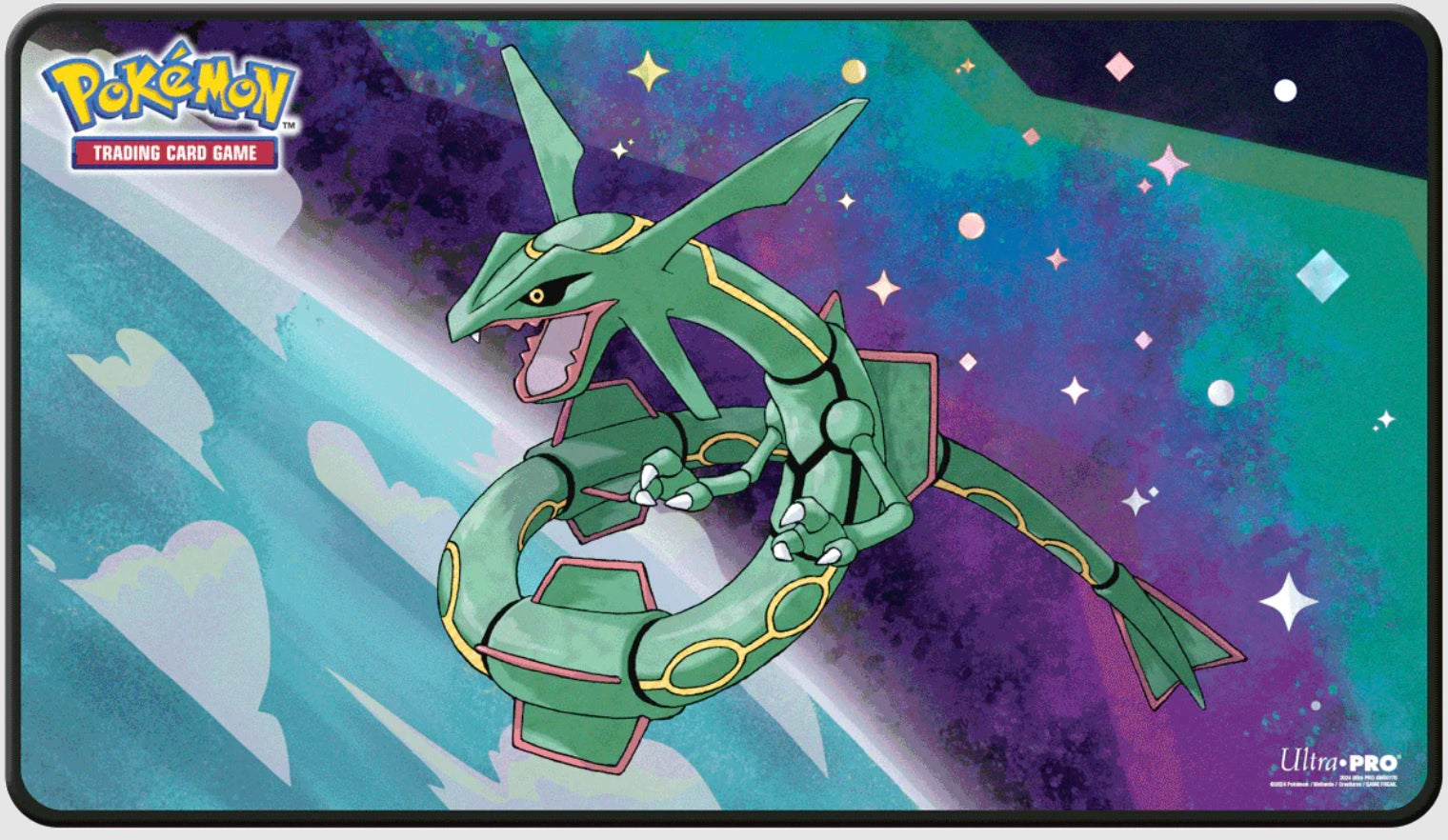 PLAYMAT: POKEMON LEGENDARY FOIL RAYQUAZA-TCG-ULTRA PRO-Akibara Xpress