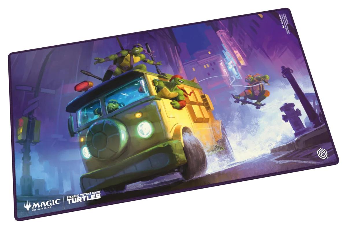 PLAYMAT TEENAGE MUTANT NINJA TURTLES TURTLE VAN-TCG-ULTIMATE GUARD-Akibara Xpress