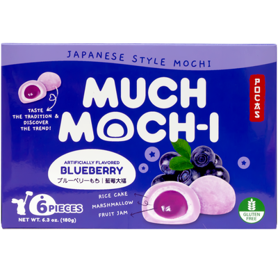 POCAS Much Mochi Blueberry Flavor 180g-Alimentos-Asian Food-Akibara Xpress