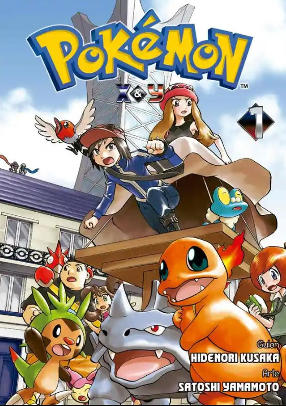 POKEMON ADVENTURES X-Y N.1-Mangas Panini-PANINI-Akibara Xpress