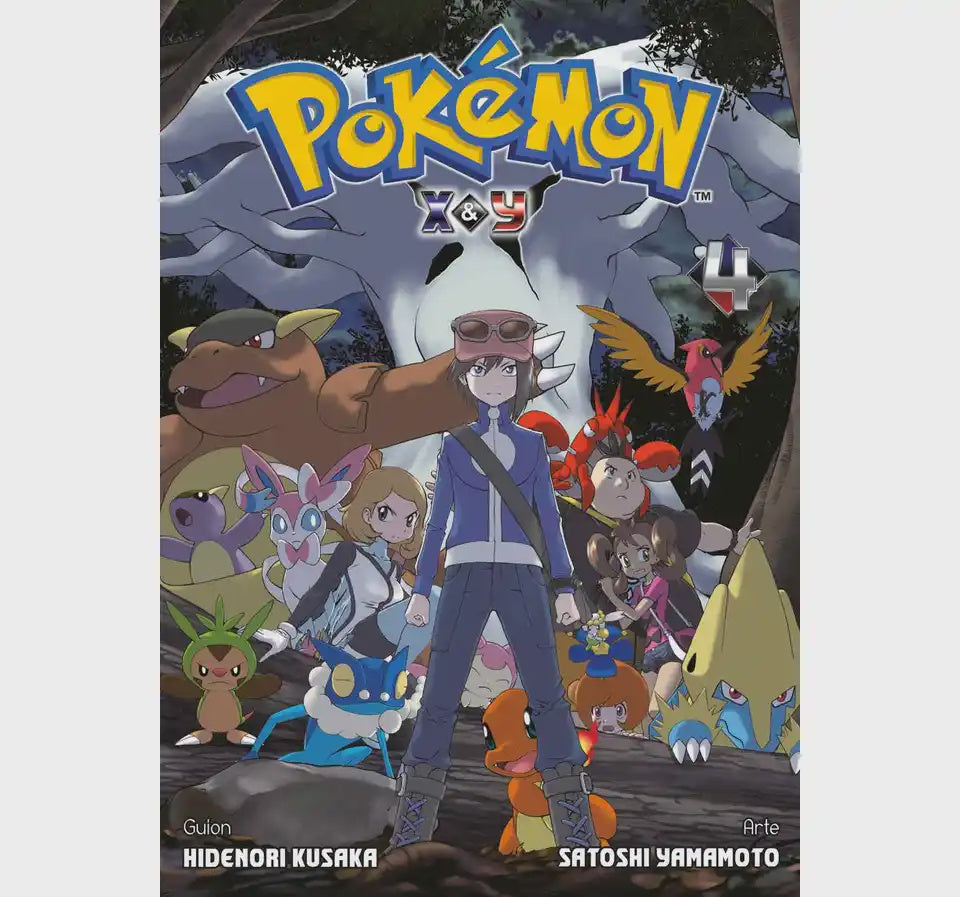 POKEMON ADVENTURES X-Y N.4-Mangas Panini-PANINI-Akibara Xpress